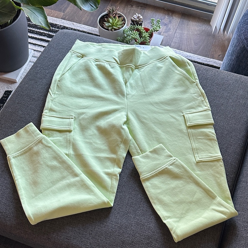 NWT Old Navy Active Mint Green High Rise Joggers